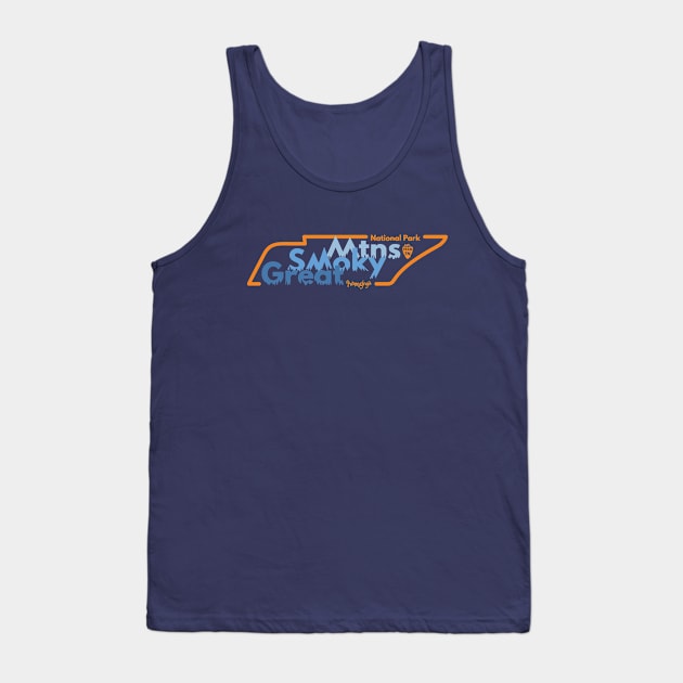 Great Smoky Mountains National Park, Tennessee Tank Top by Namuginga